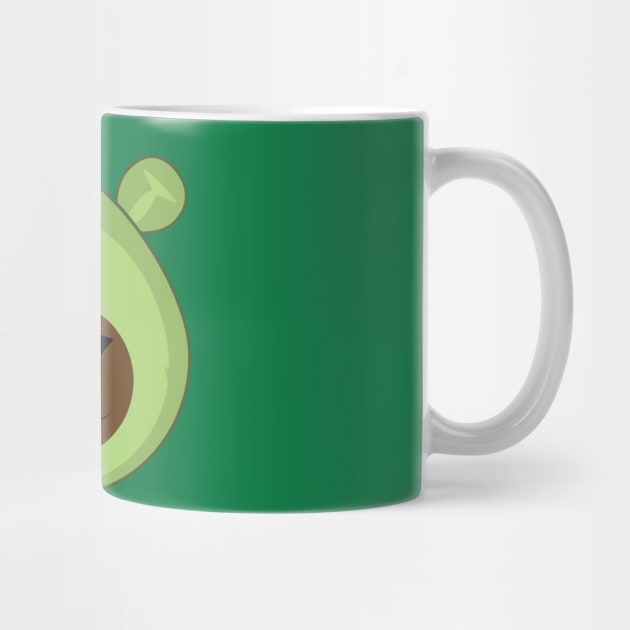 Bear faced avocado by wuxter